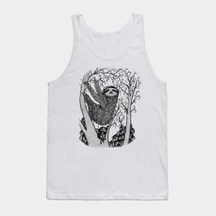 PEACE-TOED SLOTH Tank Top